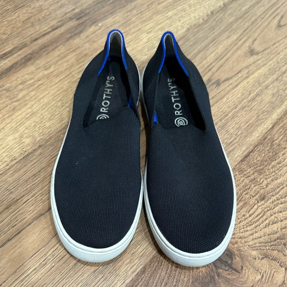 Rothy’s The Original Slip On Sneaker Black Size 9 Women’s - Picture 4 of 8